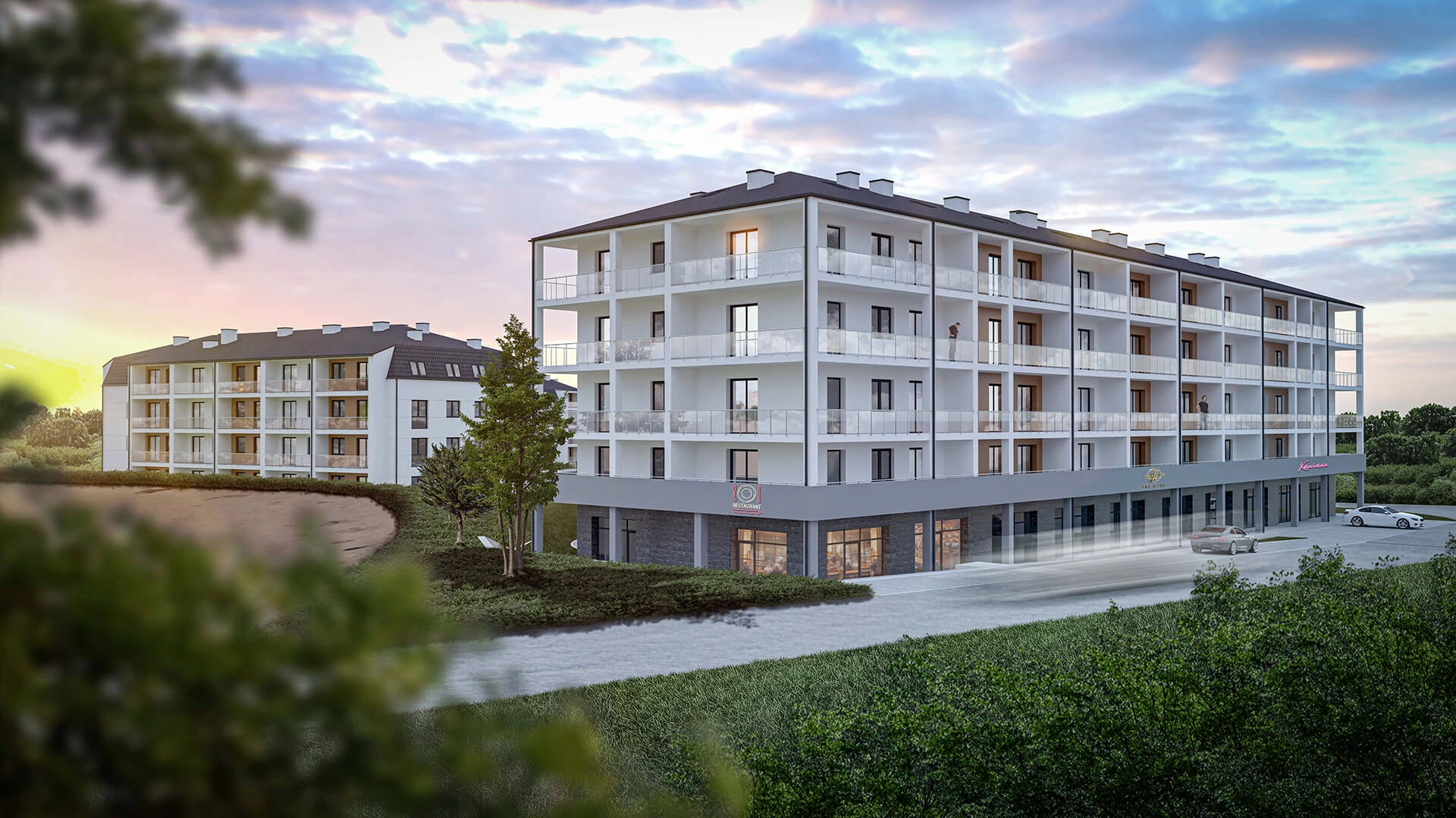 Budynek inwestycji W Dolinie Sanu, Lesko